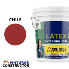 GENERICO - Látex al Agua Extracubriente Tineta 4G Color Chile