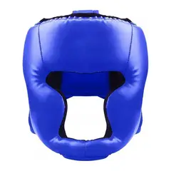 GENERICO - MMA, Lucha Profesional, Boxeo, Casco de Protección Color Azul