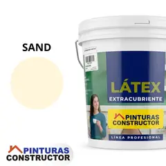 GENERICO - Látex al Agua Extracubriente Tineta 4G Color Sand