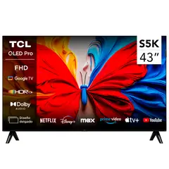 TCL - Smart TV 43" FULL HD QLED 43S5K