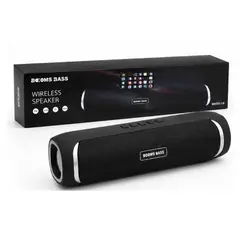 OEM - Parlante Bluetooth Portátil Barra Booms Bass L6 con Radio FM, USB, TF y AUX