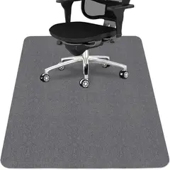 TSKY CHILE SHOPPING - Cojín Silla de Oficina para Suelos de Madera,Gran Manta Antideslizante fácil de Limpiar 120x90 cm