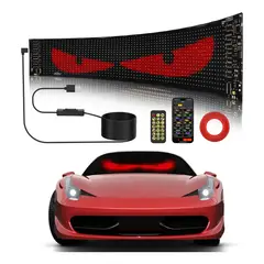 AIZO - Pantalla Led Flexible Programable Auto Ojo Diablo 12x59.5cm