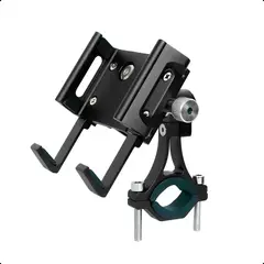 GENERICO - Soporte Porta Celular Moto Bicicleta Celular Aluminio Ajusta
