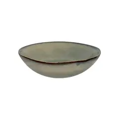 IMAHE - Set De 6 Bowl Redondo Ceramica 18.5 X 5 Cm Azul Grafito Línea Rustica