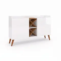BE DESIGN - Mueble Buffet Aparador Bar Blanco