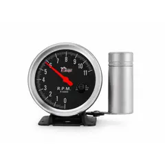 GENERICO - Tacómetro Automotriz Universal 5 Pulgadas Medidor RPM 12V