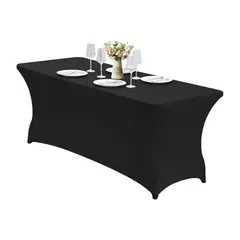 GENERICO - Funda De Mantel Tela Spandex Mesa 180x70x70 Cm Evento 6 Ft