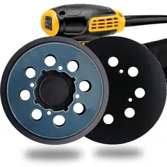 TSKY CHILE SHOPPING - 2pcs almohadillas de lijadora 5 pulg 8 orificios de gancho y bucle de repuesto Compatible con DeWalt