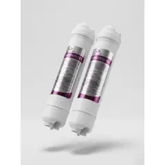 SUNNY - Pack De 2 Post Filtro Purificador De Agua 4ta Etapa Osmosis