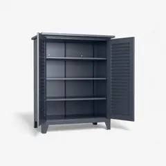 METANEK AMERICAN DESIGN - Gabinete Exterior Metanek para Herramientas y Aseo Gris 90x50x120 cm