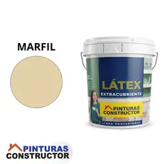 GENERICO - Látex al Agua Extracubriente Galon Color Marfil