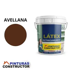 GENERICO - Látex al Agua Extracubriente Galon Color Avellana