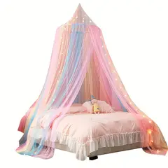 VATYERTY - Mosquitera Colgante Con Forma De Cúpula Diseño Arcoíris