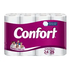 CONFORT - Papel Higiénico 24un 25m