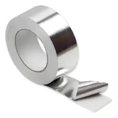 GENERAL - Cinta Huincha De Aluminio Adhesiva 30m Plateado Aislante