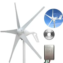GENERICO - Regulador De Carga Solar 24v + Turbina Eolica 5 Aspas 400w