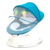 GENERICO - Silla Nido Columpio Eléctrica Para Bebé Con Toldo Y Música