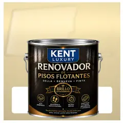 KENT - RENOVADOR 3 En 1 PISOS FLOTANTES - 4L - PINTURA MARFÍL