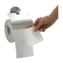 INOXCROM - Porta Rollo Papel Higienico Acero Inoxidable Confort Inoxcro