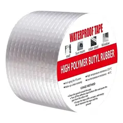 GENERICO - Cinta Tapagoteras Butilo Impermeable 5 Mts X 10 Cm