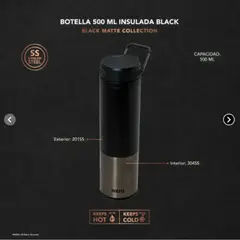 WAYU - Termo Acero Inoxidable 500ml Botella Termica Portatil