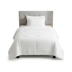 GUIZA - Plumón Cobertor Chiporro Premium Doble Textura Invierno 1 Plaza