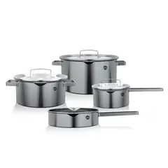 WENS - BATERIA DE COCINA ACERO INOXIDABLE 7 PIEZAS