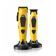JRL PROFESSIONAL - Set JRL Diamante Clipper + Trimmer Amarillo 8200 RPM