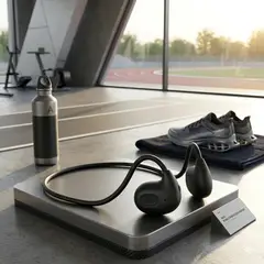 AIWA - Audífonos Deportivos Inalámbricos Negros Táctil Gsport