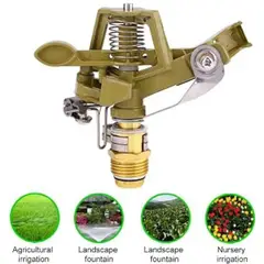 GENERICO - Aspersor De Impacto 12 Pulgada Bronce Para Riego 360°