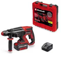 EINHELL - ROTO MARTILLO INALAMBRICO 1300 RPM - 4750 IPM + BATERIA + CARGADOR + MALETIN