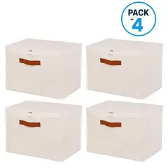 CARRY ALL - Pack 4 Bolsas Organizadoras Plegables De Lino M