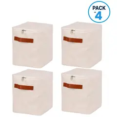 CARRY ALL - Pack 4 Bolsas Organizadoras Plegables De Lino S