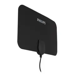 PHILIPS - Antena HDTV Interior Plana 120x210mm – Señal Digital HD