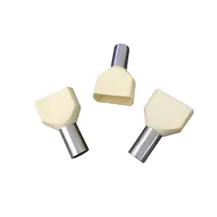 CROMPTON - Terminal Ferrule Doble 2 X 16,0Mm Blanco -Precio X 100 Ud-