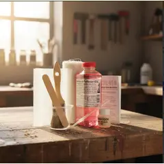 GENERICO - Kit de Fibra de Vidrio con Resina Poliéster Isoftálica – Repara hasta 1 m²
