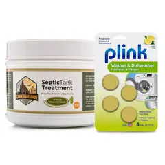 GENERICO - Bacterias Inodoro Pozos Fosa+ Pastillas Lavadora Lavavajilla