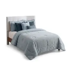 GUIZA - Plumón Cobertor Chiporro Premium Doble Textura Invierno King