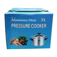 GENERICO - Olla A Presión Caldero Cocina Pressure Cooker 7 L