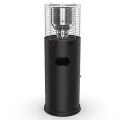 KLYMA - Estufa a Gas Exterior CILDRO ELW Black 106 Para Patio Jardin Terraza