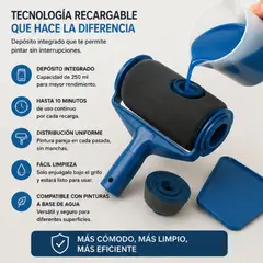 MOVI - Rodillo de Pintara Antiderrame Recargable