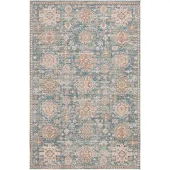 DECO2DAY - Alfombra Kaunis C - 200 x 290 cm - Azul Beige