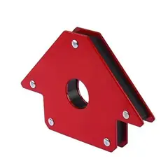 GENERICO - Pack 4 Escuadra Magnética Para Soldar 50 Lbs 110 Mm