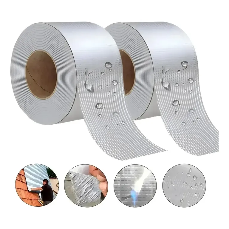 Cinta Impermeable Tapa Goteras 5 Cm X 5 M Selladora Adhesiva Multiusos Alta Resistencia a $4.990