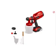 EINHELL - PISTOLA DE PINTAR INALAMBRICA 650 ML / M - 800 ML - 60 DIN/SEG