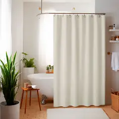 NAUTICA - Forro Cortina de baño Impermeable Antimoho Premium 178x183cm Home