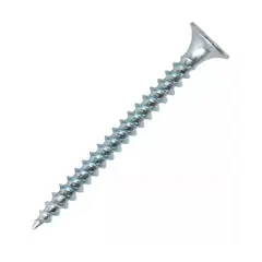 GENERICO - Tornillo Volcanita Punta Fina 6x1 5/8 Zinc 100 unds