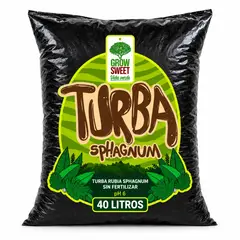 GROW SWEET - Turba Rubia sustrato 40 litros