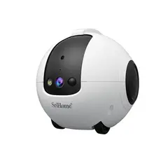 SRIHOME - Camara Robot Dh013 Inteligente Mascotas Wifi 4mp Bateria 10000mAh